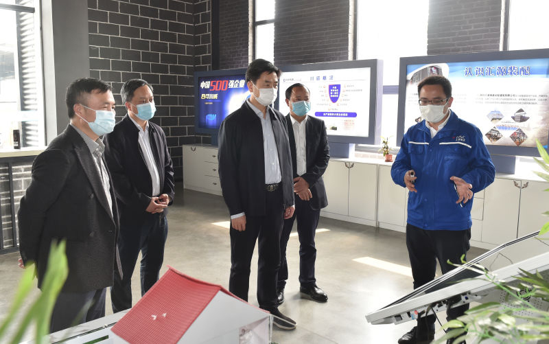 四川省委常委、宣傳部部長甘霖蒞臨川威集團(tuán)連界基地調(diào)研(圖1)