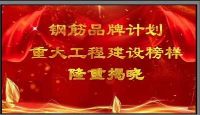 媒體廣泛關(guān)注集團釩鈦科技入選“鋼筋品牌計劃——重大工程建設(shè)榜樣”