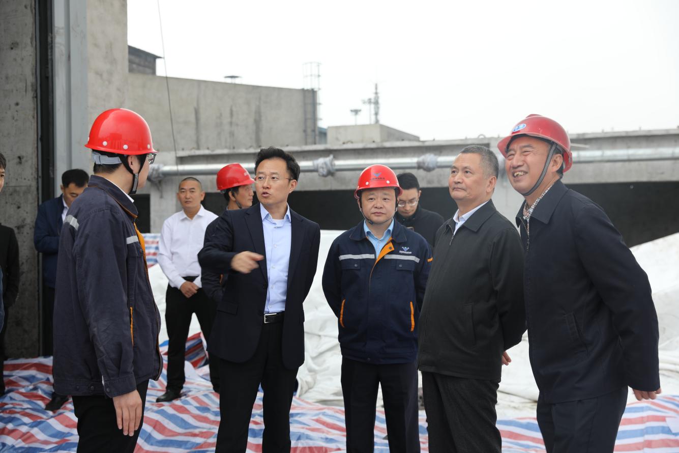 市人大常委會副主任曾云忠、市政府副市長畢勝到川威調(diào)研督導(dǎo)超低排放改造推進(jìn)情況(圖3)